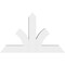 Ekena Millwork Richland Architectural Grade PVC Gable Bracket, 36"W x 22 1/2"H x 4"D x 4"F, 15/12 Pitch GBP036X23X0404RIC00 - alternate 2